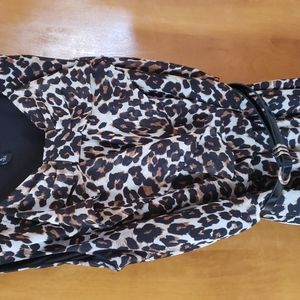 Leopard print dress